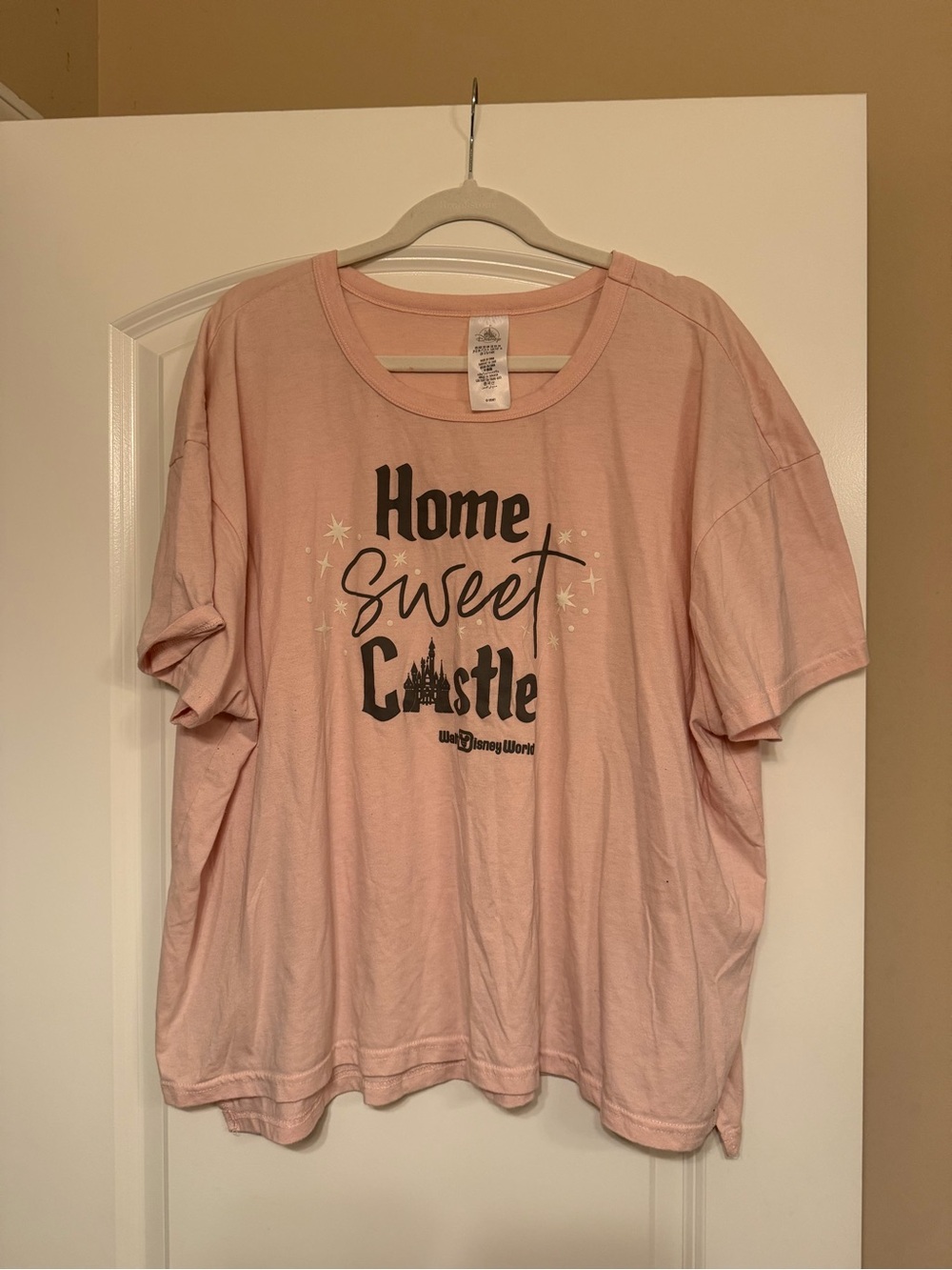Disney Pink 'Home Sweet Castle' Graphic Tee